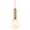 Lampa wisząca UNO złota połysk 20 cm DP0017-20 Step into Design