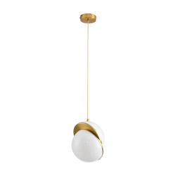 Lampa wisząca ORBITA biało-złota 20 cm - nowoczesny design DP0067-200 Step into Design