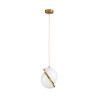 Lampa wisząca ORBITA biało-złota 20 cm - nowoczesny design DP0067-200 Step into Design