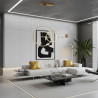 Lampa wisząca NEW AGE LED 120 cm - oprawa sufitowa złota MP0082-L120 gold Step into Design