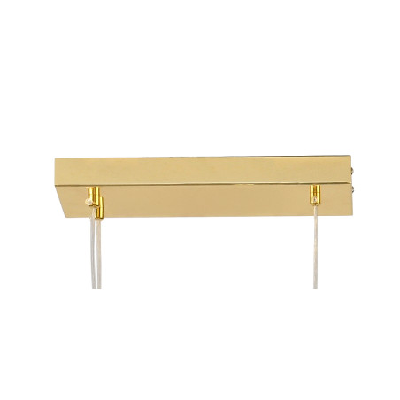 Lampa wisząca NEW AGE LED 120 cm - oprawa sufitowa złota MP0082-L120 gold Step into Design
