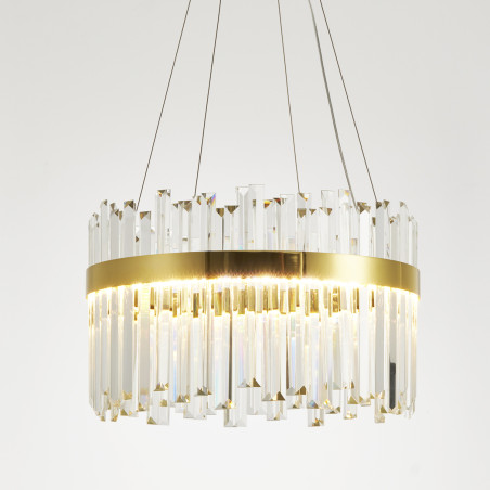 Lampa wisząca ROYAL LED kryształowa złota 50 cm ST-1088-50 Step into Design