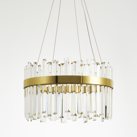 Lampa wisząca ROYAL LED kryształowa złota 50 cm ST-1088-50 Step into Design