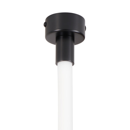 Lampa wisząca SNAKE LED wąż ledowy czarna 400 cm MD1021-4 black Step into Design