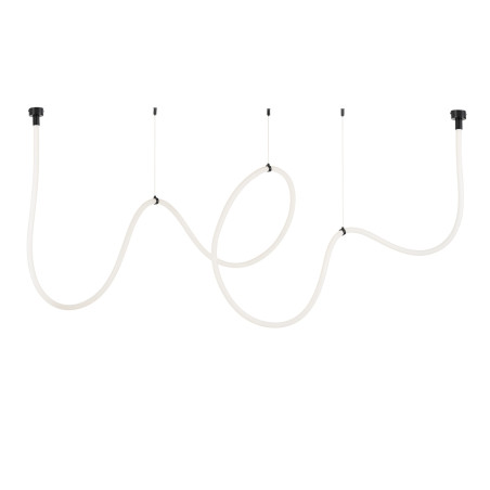 Lampa wisząca SNAKE LED wąż ledowy czarna 500 cm MD1021-5 black Step into Design