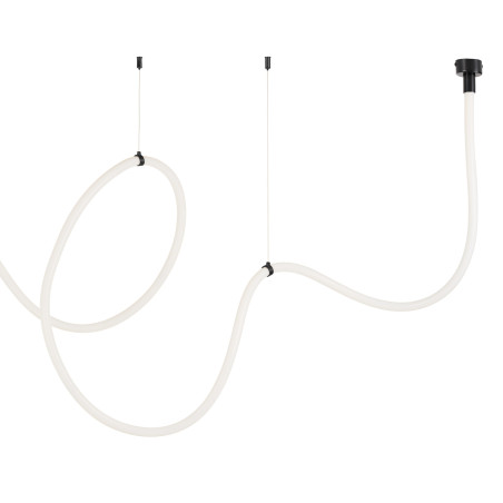 Lampa wisząca SNAKE LED wąż ledowy czarna 500 cm MD1021-5 black Step into Design