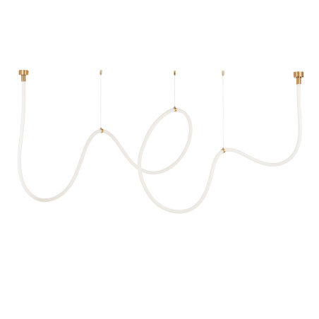 Lampa wisząca SNAKE LED wąż ledowy złota 500 cm MD1021-5 gold Step into Design
