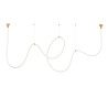 Lampa wisząca SNAKE LED wąż ledowy złota 500 cm MD1021-5 gold Step into Design