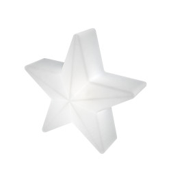Lampa ogrodowa dekoracyjna gwiazda STAR LED RGBW 16 kolorów 30 cm ES-CR041 Step into Design