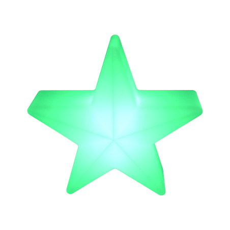 Lampa ogrodowa dekoracyjna gwiazda STAR LED RGBW 16 kolorów 30 cm ES-CR041 Step into Design