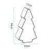 Lampa ogrodowa choinka X-MASS TREE M LED RGBW 16 kolorów 84 cm ES-CR021 Step into Design