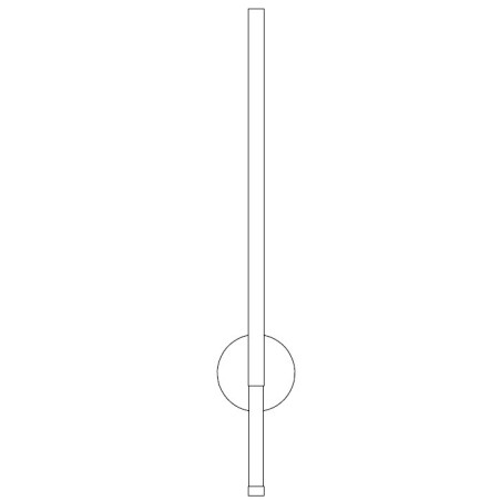 Lampa ścienna FRESCO LED złota 65 cm ST-MD1024S Step into Design