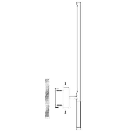 Lampa ścienna FRESCO LED złota 95 cm ST-MD1024M Step into Design