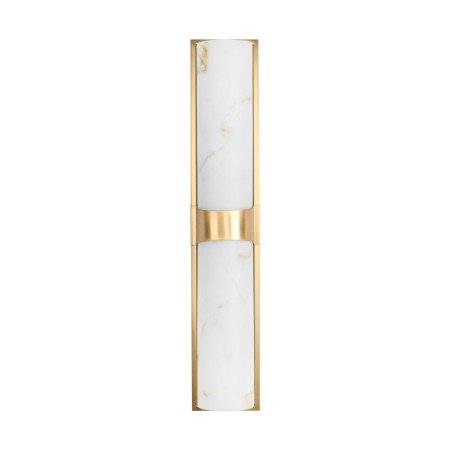 Lampa ścienna MURO LED 66 cm - biały alabaster, złote detale ST-3426-AGB-CE Step into Design