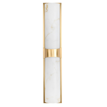 Lampa ścienna MURO LED 66 cm - biały alabaster, złote detale ST-3426-AGB-CE Step into Design
