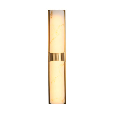 Lampa ścienna MURO LED 66 cm - biały alabaster, złote detale ST-3426-AGB-CE Step into Design
