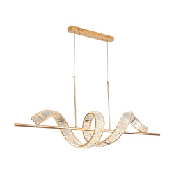Lampa wisząca RITZ LED złota 150 cm ST-MD2405161 Step into Design