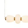 Lampa wisząca BRILLA-6 LED biało-złota 125 cm ST-CP241210-6L GOLD Step into Design