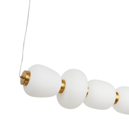 Lampa wisząca BRILLA-6 LED biało-złota 125 cm ST-CP241210-6L GOLD Step into Design