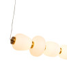 Lampa wisząca BRILLA-6 LED biało-złota 125 cm ST-CP241210-6L GOLD Step into Design