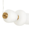 Lampa wisząca BRILLA-6 LED biało-złota 125 cm ST-CP241210-6L GOLD Step into Design
