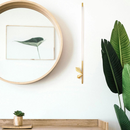 Lampa ścienna LED FLORENCE złota 86 cm - nowoczesny kinkiet dekoracyjny ST-9515 GOLD Step into Design