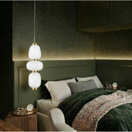 Lampa wisząca BRILLA-3 LED złota 23 cm ST-CP241210-3L GOLD Step into Design