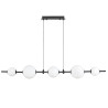 Lampa wisząca MILA czarna 140 cm ST-CP241222-5L Step into Design