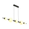 Lampa wisząca MILA czarna 140 cm ST-CP241222-5L Step into Design