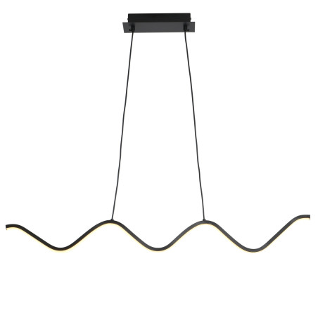 Lampa wisząca ZIGZAG LED czarna 90 cm ST-MD240602 BLACK Step into Design