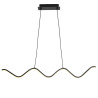 Lampa wisząca ZIGZAG LED czarna 90 cm ST-MD240602 BLACK Step into Design