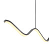 Lampa wisząca ZIGZAG LED czarna 90 cm ST-MD240602 BLACK Step into Design