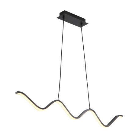 Lampa wisząca ZIGZAG LED czarna 90 cm ST-MD240602 BLACK Step into Design