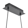 Lampa wisząca ZIGZAG LED czarna 90 cm ST-MD240602 BLACK Step into Design