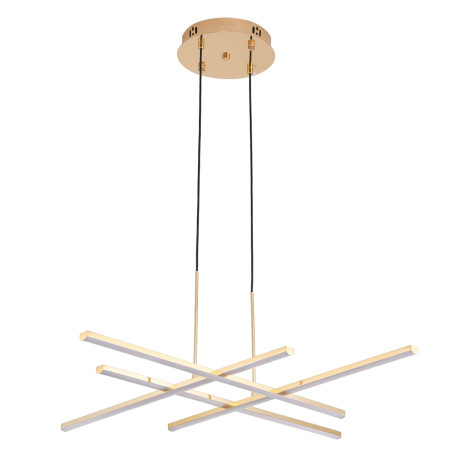 Lampa wisząca CRISS CROSS LED złota 78 cm ST-MD240406-4 gold Step into Design