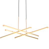Lampa wisząca CRISS CROSS LED złota 78 cm ST-MD240406-4 gold Step into Design