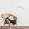 Lampa wisząca CRISS CROSS LED złota 78 cm ST-MD240406-4 gold Step into Design