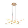 Lampa wisząca CRISS CROSS LED złota 78 cm ST-MD240406-4 gold Step into Design
