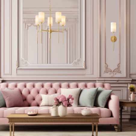 Lampa ścienna DARLING złota 53 cm-nowoczesny design ST-9501W GOLD Step into Design