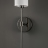 Lampa ścienna DARLING czarny połysk 53 cm ST-9501W BLACK Step into Design