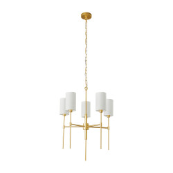 Lampa wisząca DARLING żyrandol złota 60 cm ST-9501-5 GOLD Step into Design