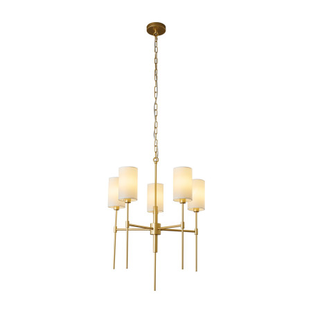 Lampa wisząca DARLING żyrandol złota 60 cm ST-9501-5 GOLD Step into Design