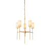 Lampa wisząca DARLING żyrandol złota 60 cm ST-9501-5 GOLD Step into Design