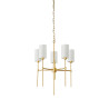 Lampa wisząca DARLING żyrandol złota 60 cm ST-9501-5 GOLD Step into Design