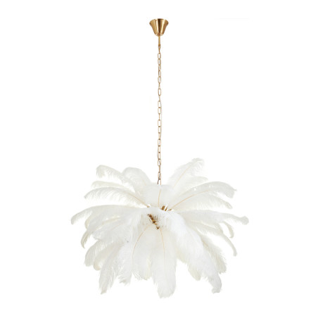 Lampa wisząca EMU pióra białe 100 cm ST-DN127 white Step into Design
