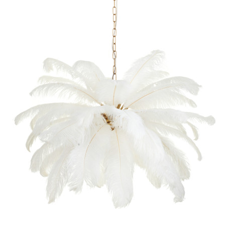 Lampa wisząca EMU pióra białe 100 cm ST-DN127 white Step into Design