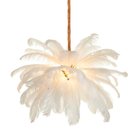 Lampa wisząca EMU pióra białe 100 cm ST-DN127 white Step into Design