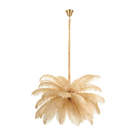 Lampa wisząca EMU pióra beżowe 100 cm ST-DN127 beige Step into Design