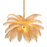 Lampa wisząca EMU pióra beżowe 100 cm ST-DN127 beige Step into Design