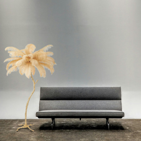 Lampa wisząca EMU pióra beżowe 100 cm ST-DN127 beige Step into Design